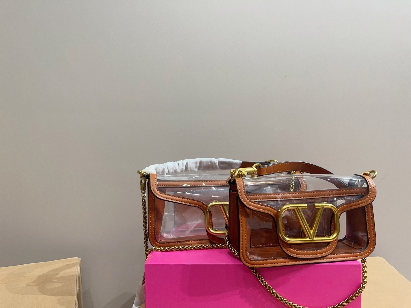 Valentino Garavani PVC satchel
