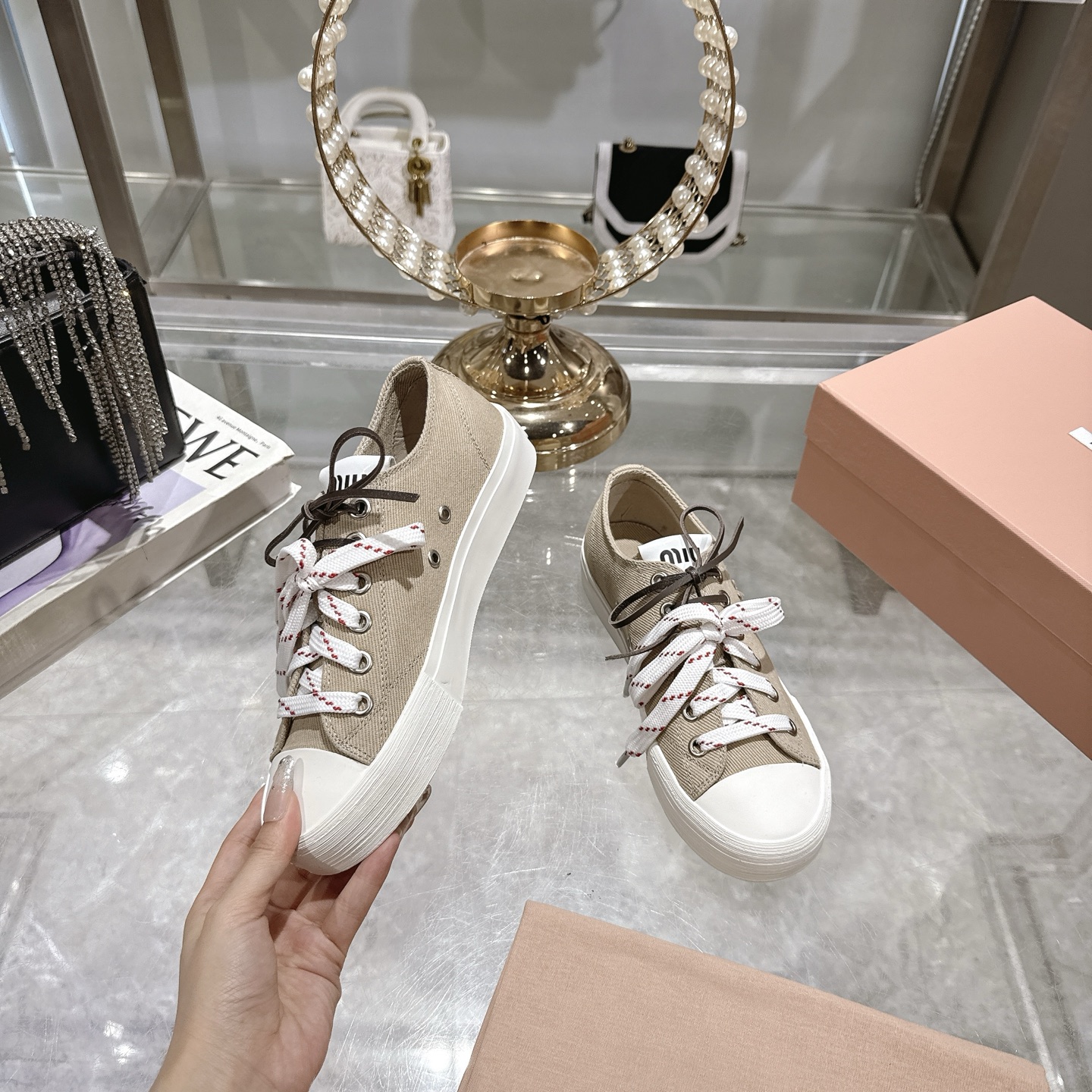 MIU MIU SS Retro Sneakers