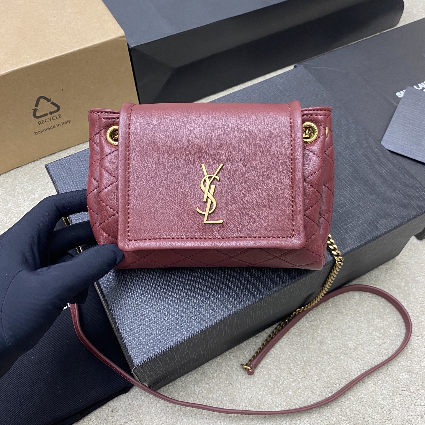 YSL Mini Nolita Chain Bag