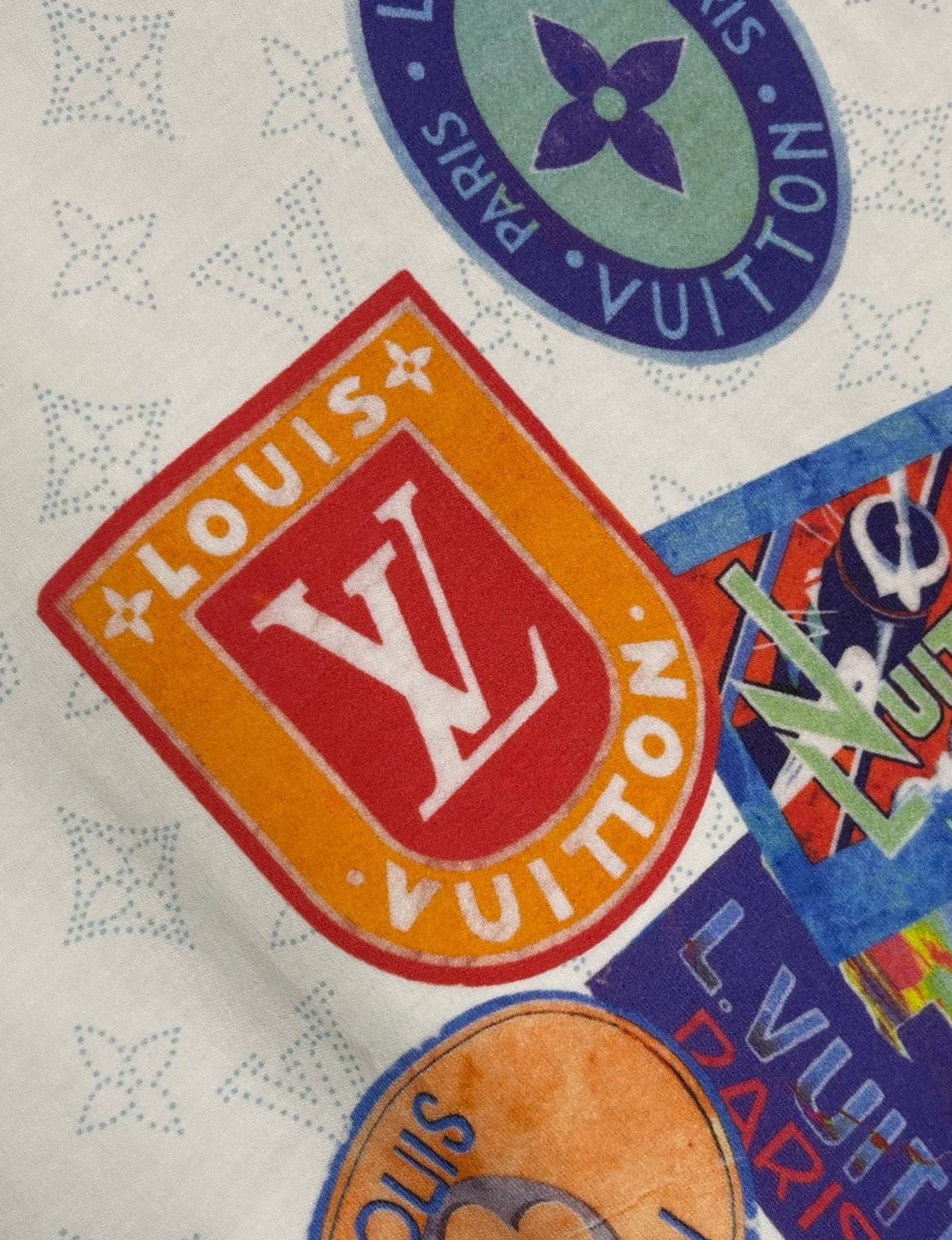 LOUIS VUITTON Mahina Patch Print T-Shirt