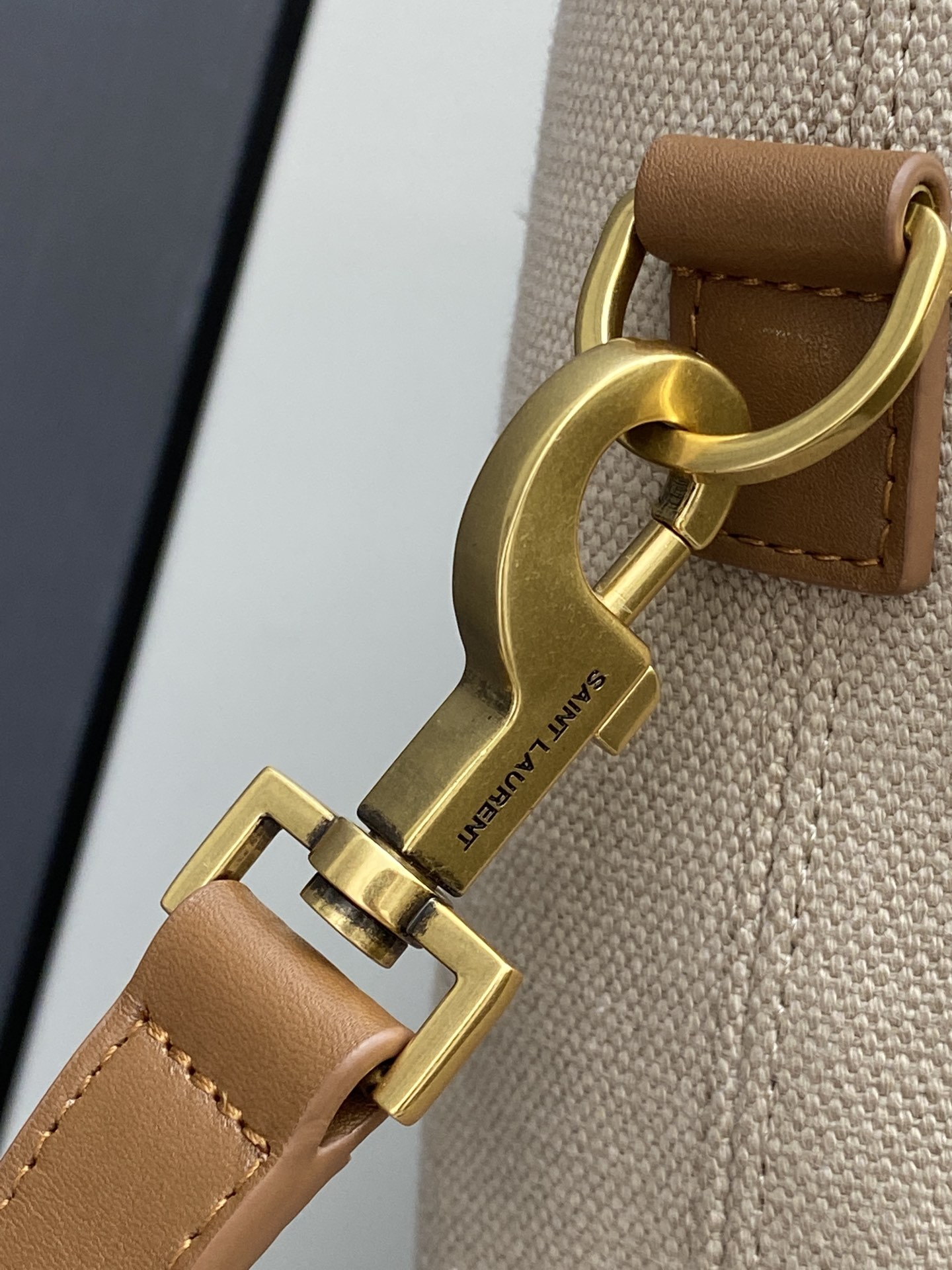 latest canvas tote bag-canvas brown