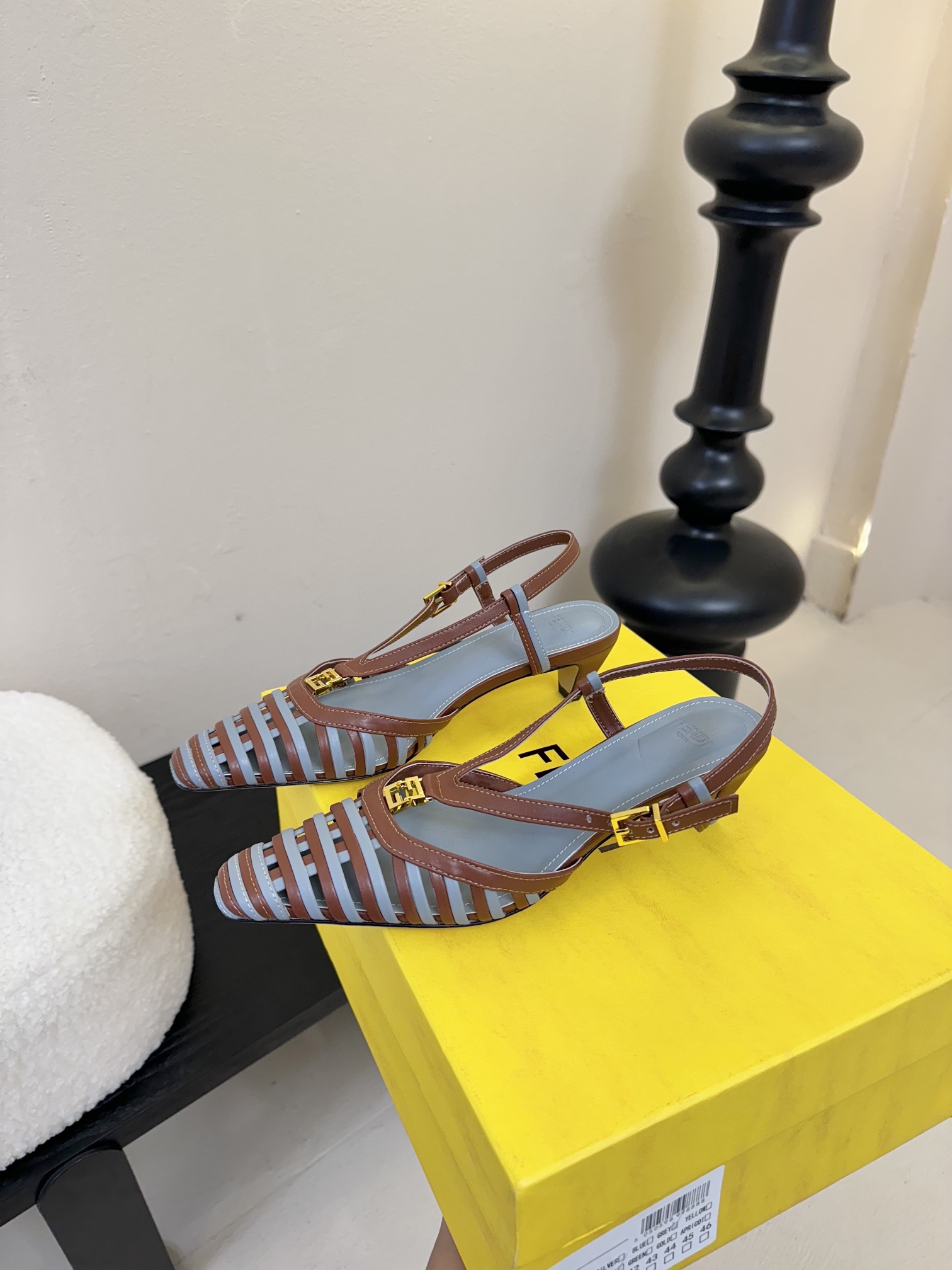 FENDI – Haute Couture-Inspired Sandals 👠