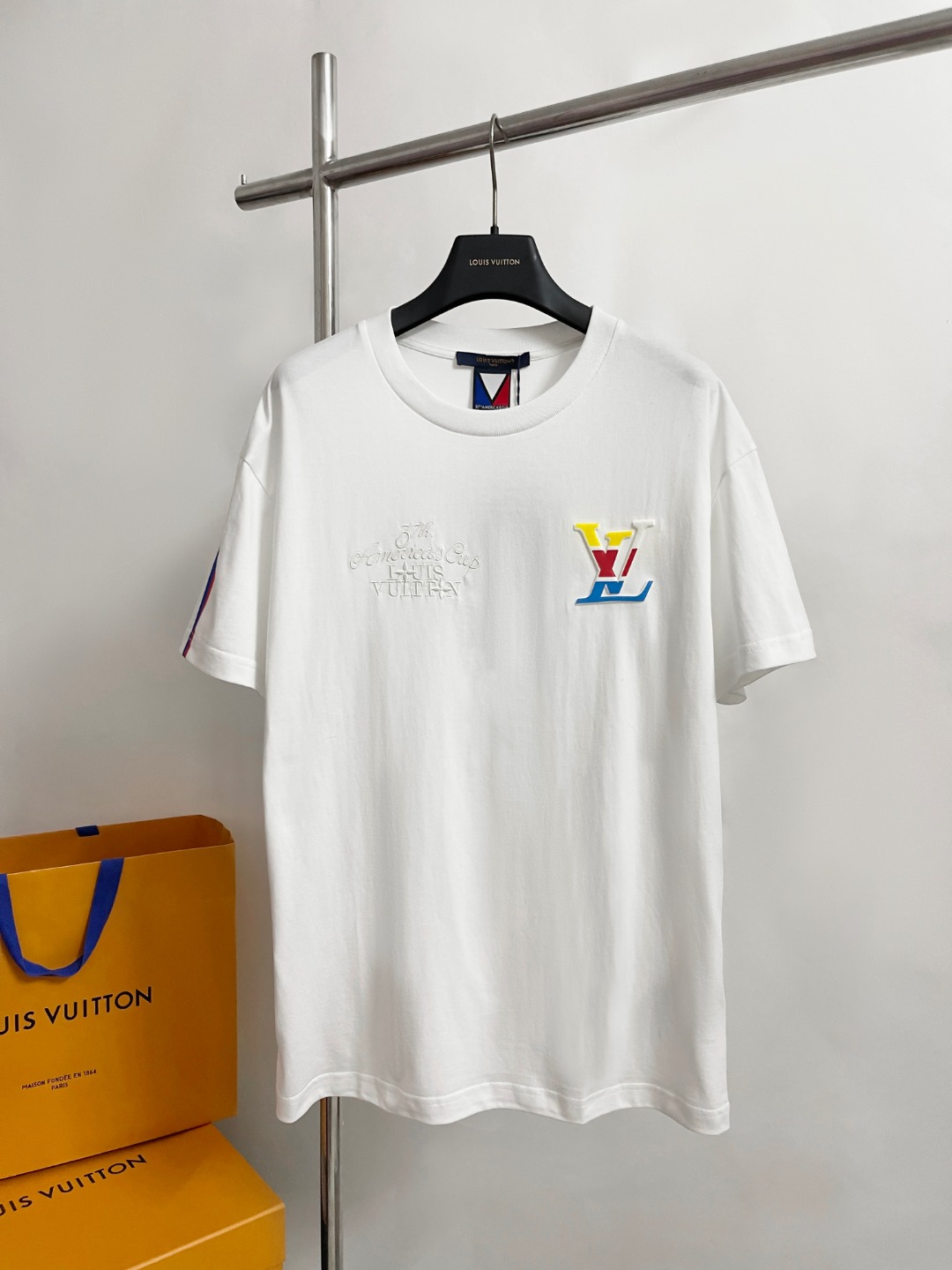 LV- new color embossed short sleeve