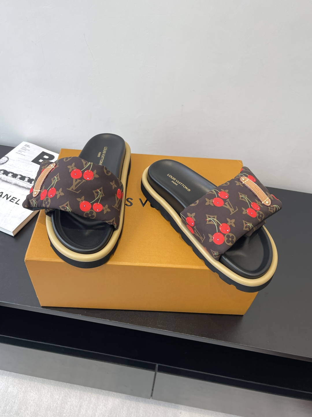 Louis Vuitton 2025 SS Cherry Collection – Summer Sandals