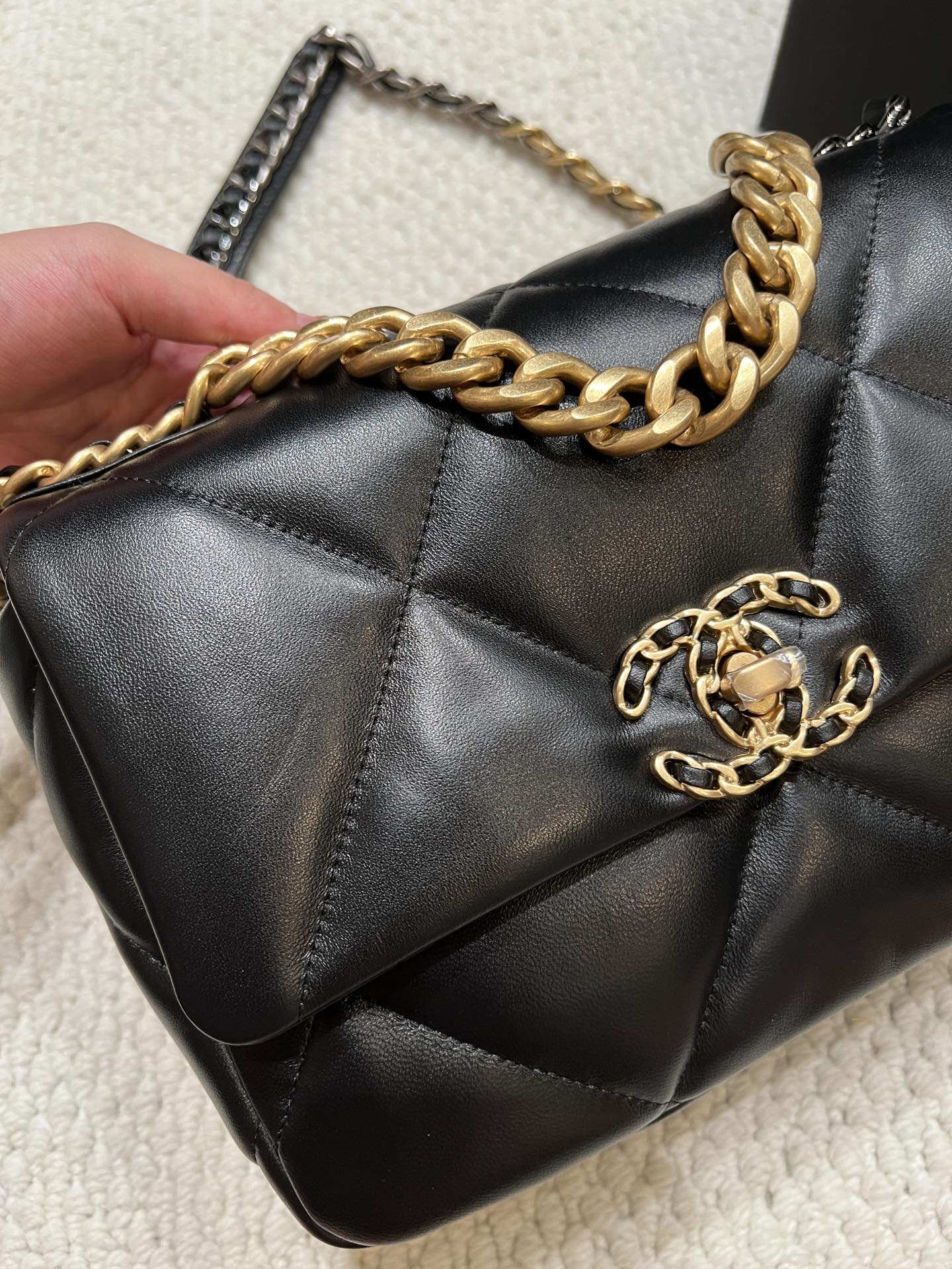 High quality sheepskin bag