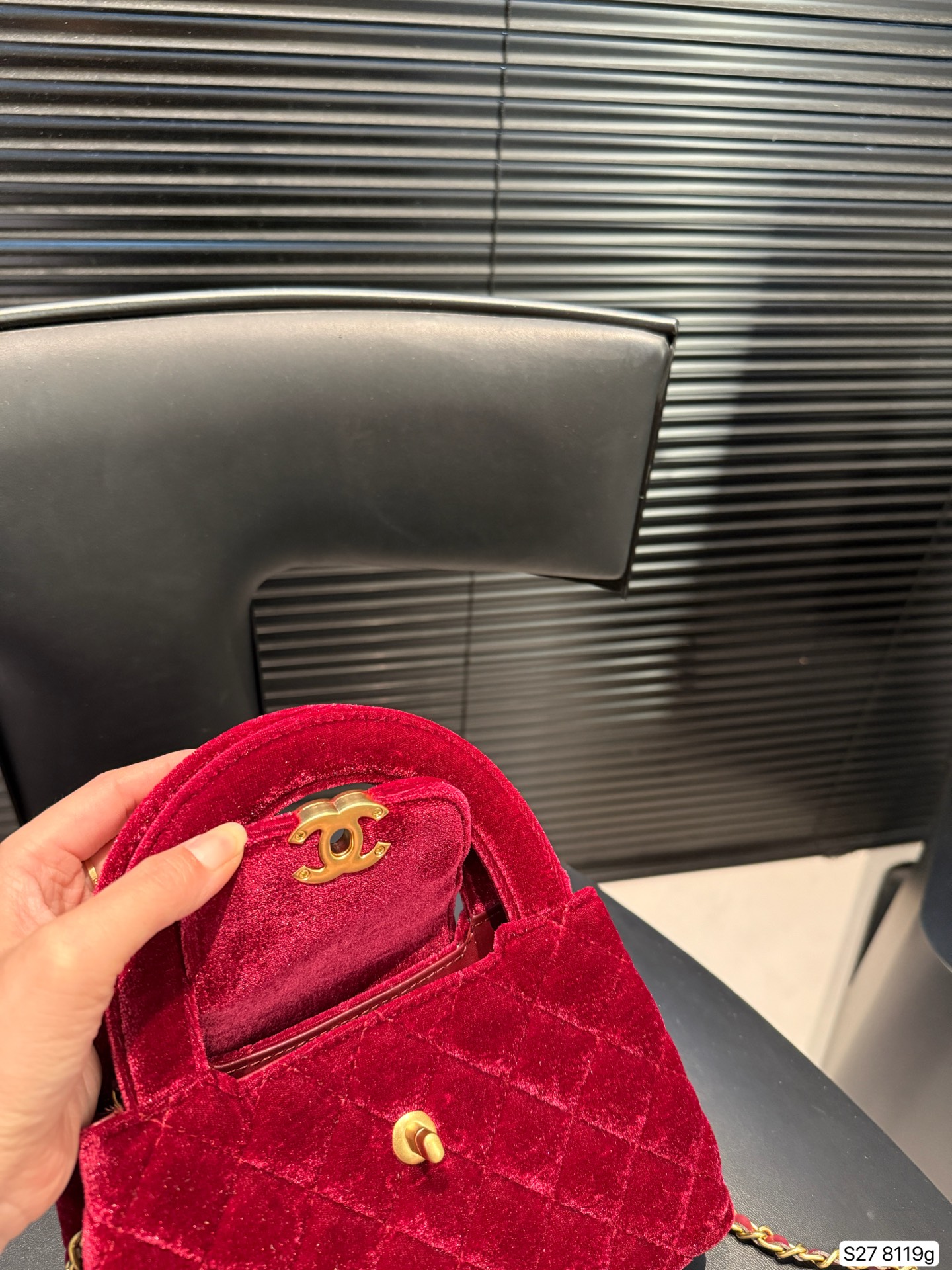 Chanel Mini Velvet Kelly Bag – Luxuriously Elegant