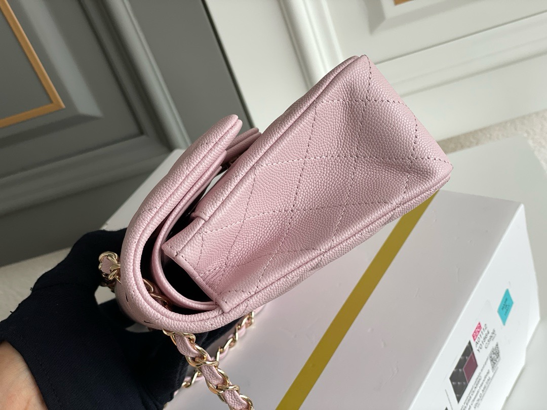 CHANEL Classic 11.12 Handbag Light Pink