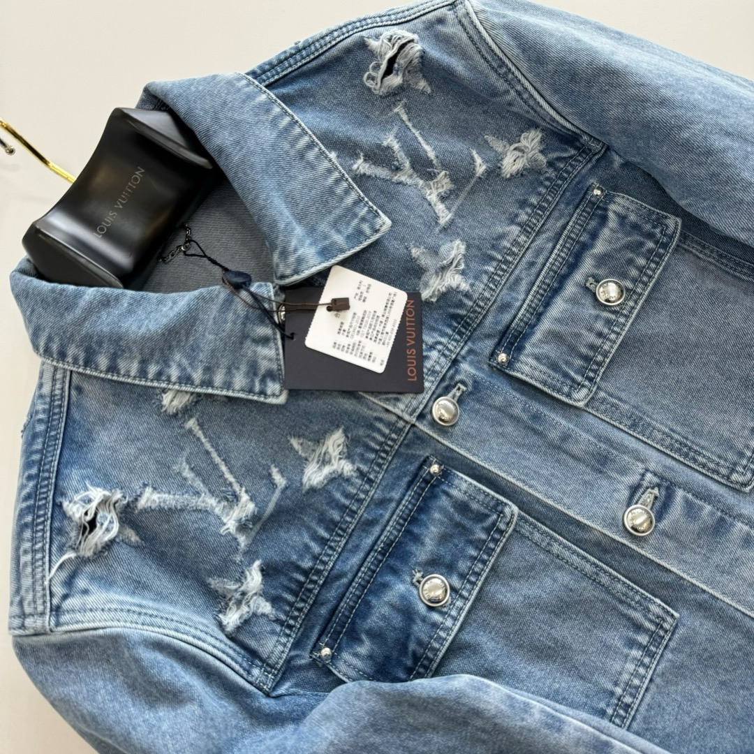 LV Denim Trucker Jacket