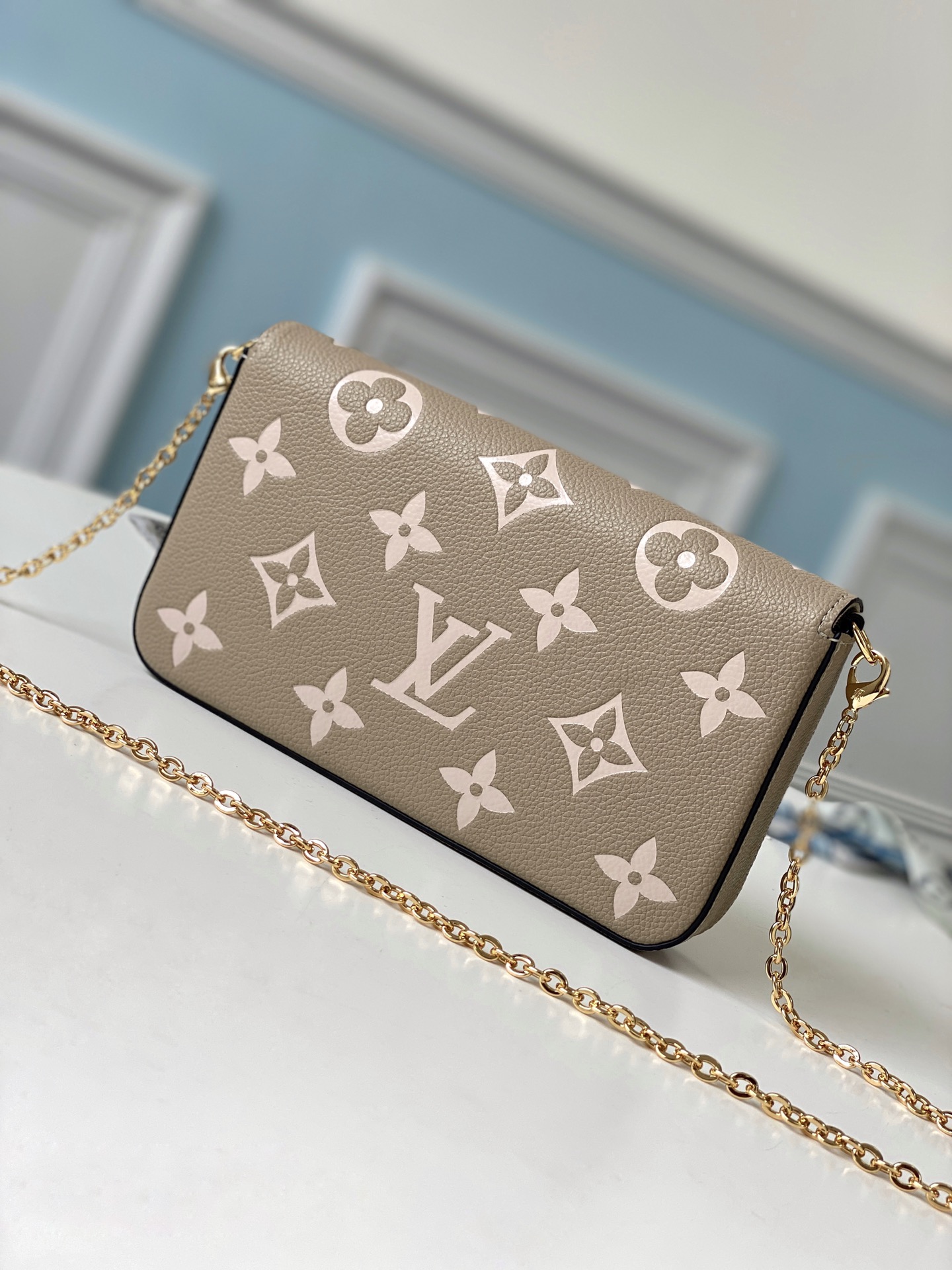 Louis Vuitton Félicie Pochette Gray M69977