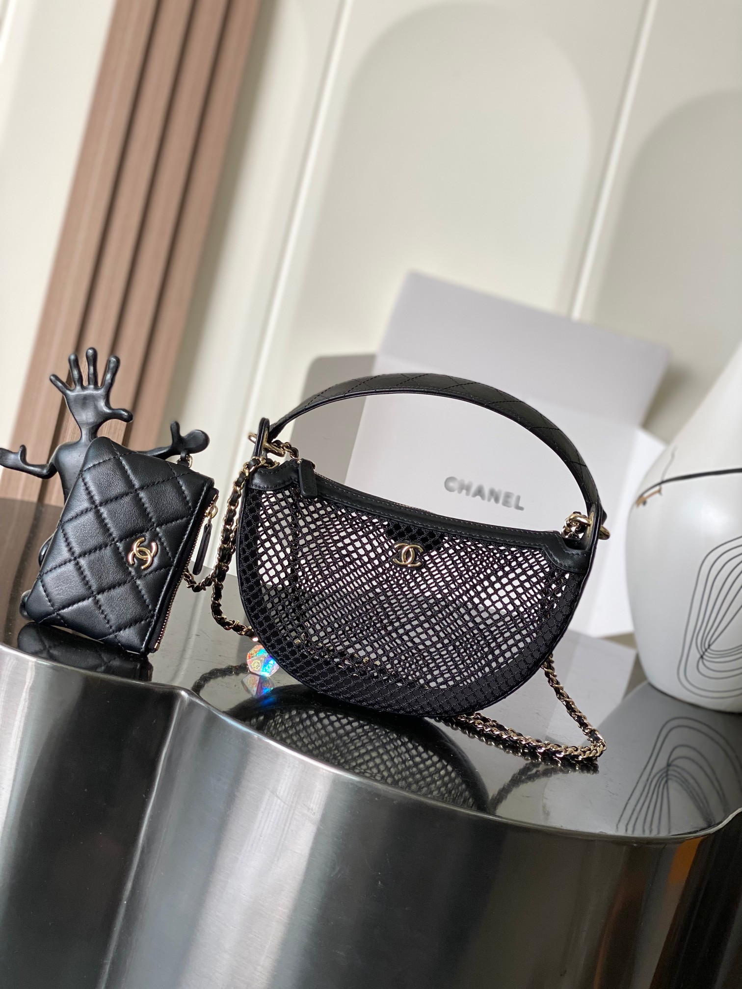 CHANEL 25S Half-Moon Bag