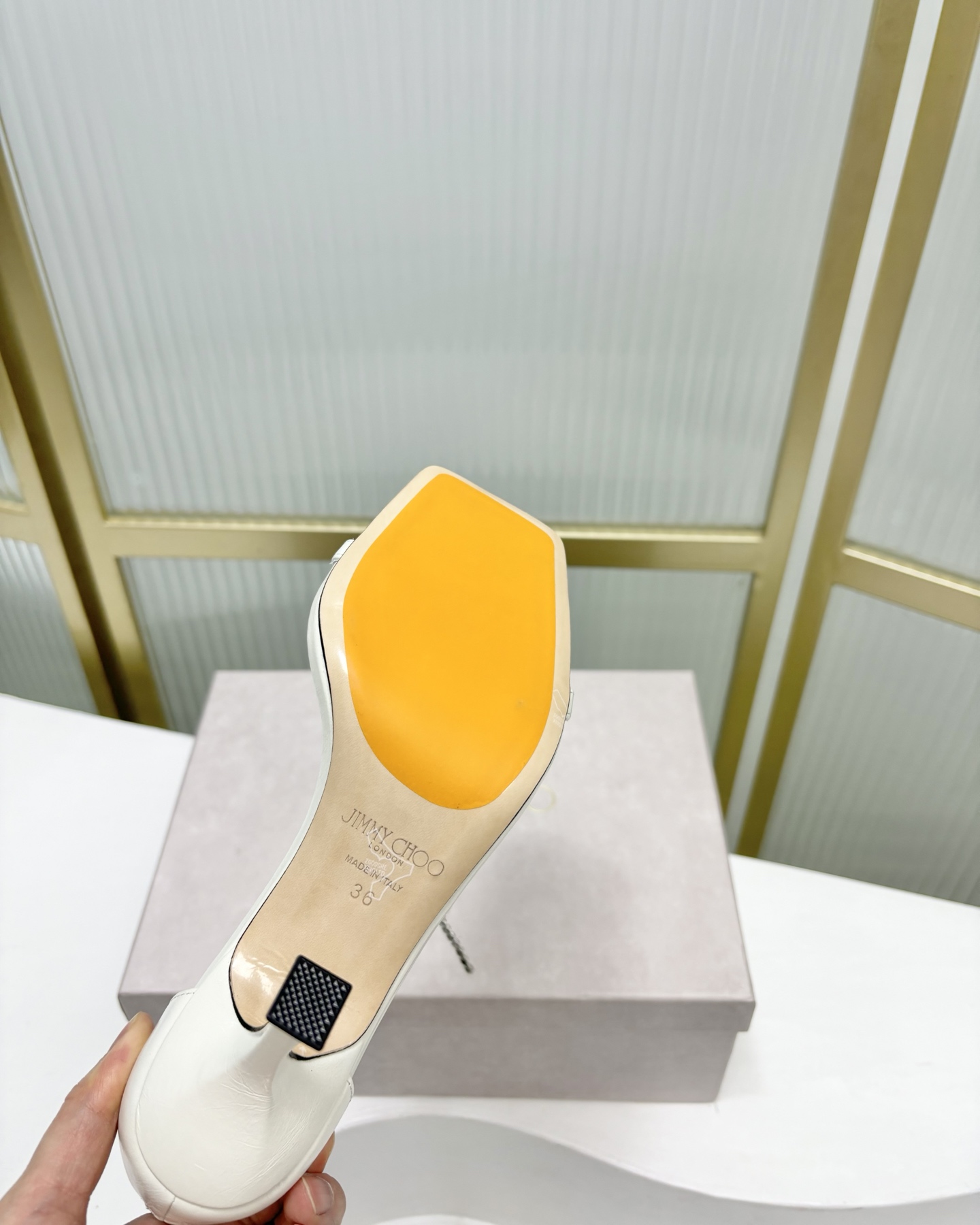 Jimmy Choo JC25 Crystal Fringe Heeled Sandals