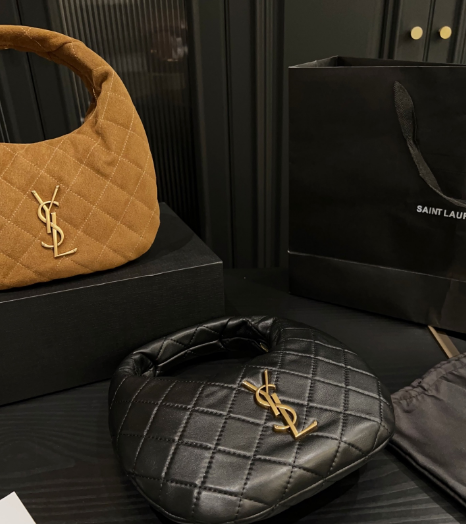 YSL Baby Icare Top Handle Bag black