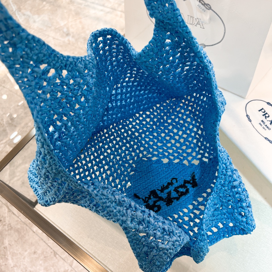 PRADA Crochet Tote Bag 1BG424