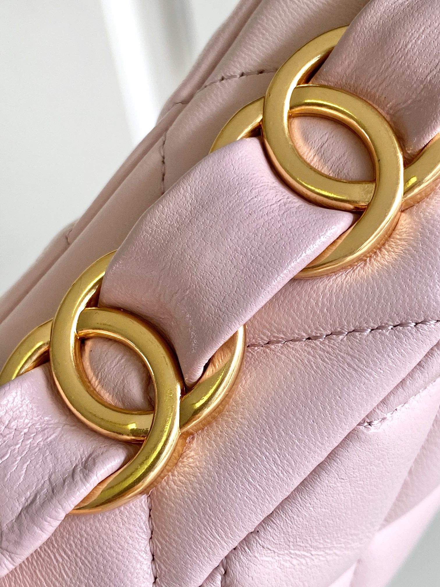 Bright pink large Hobo bag