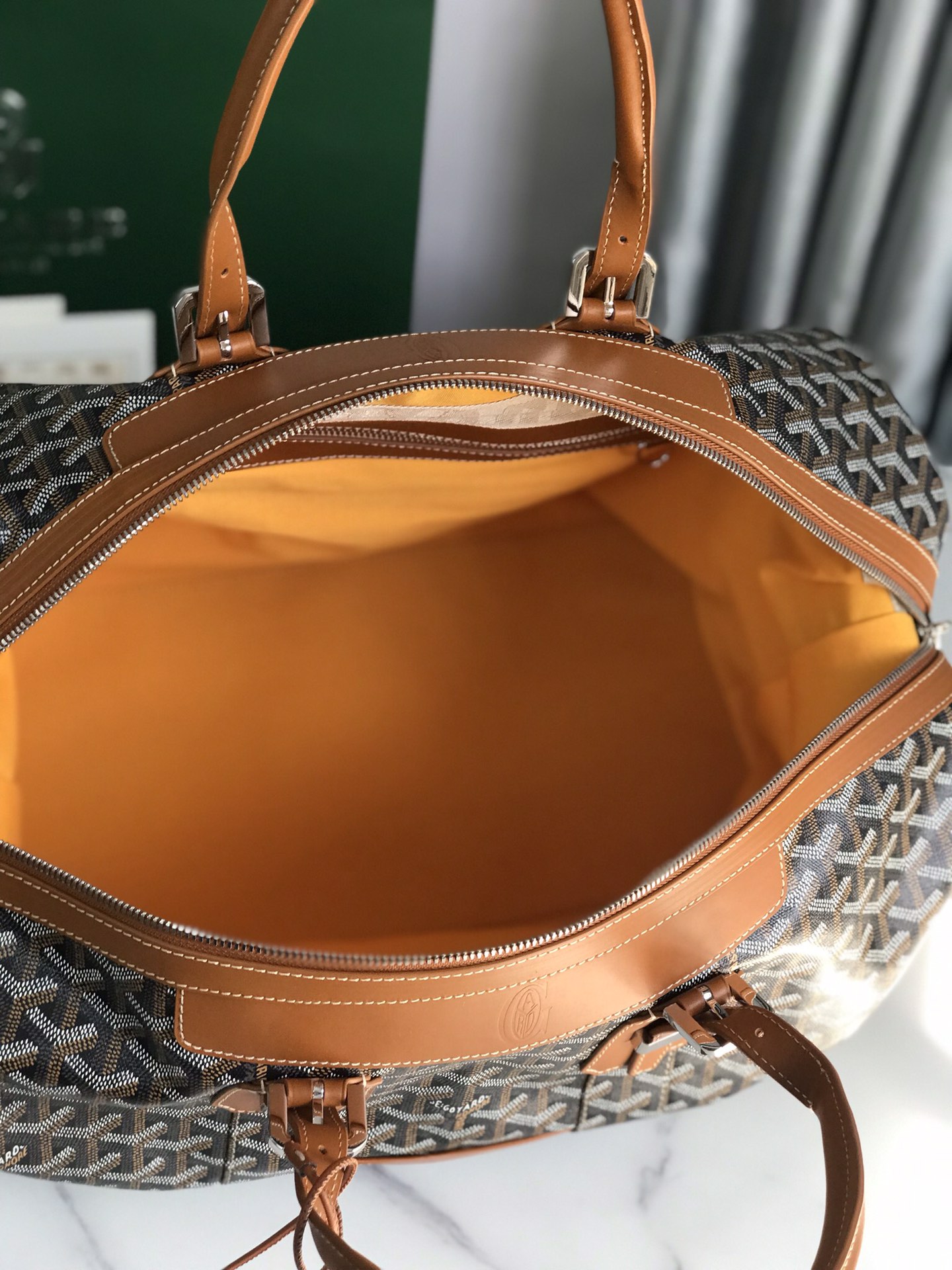 Goyard-Boeing Travel Bag (45 cm Length)