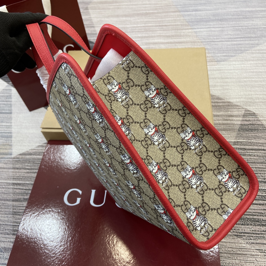 Gucci 2024 Cruise Kids' Animal-Print Tote