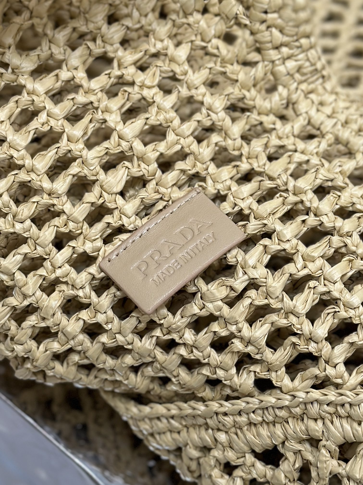 PRADA Crochet Tote Bag 1BG424