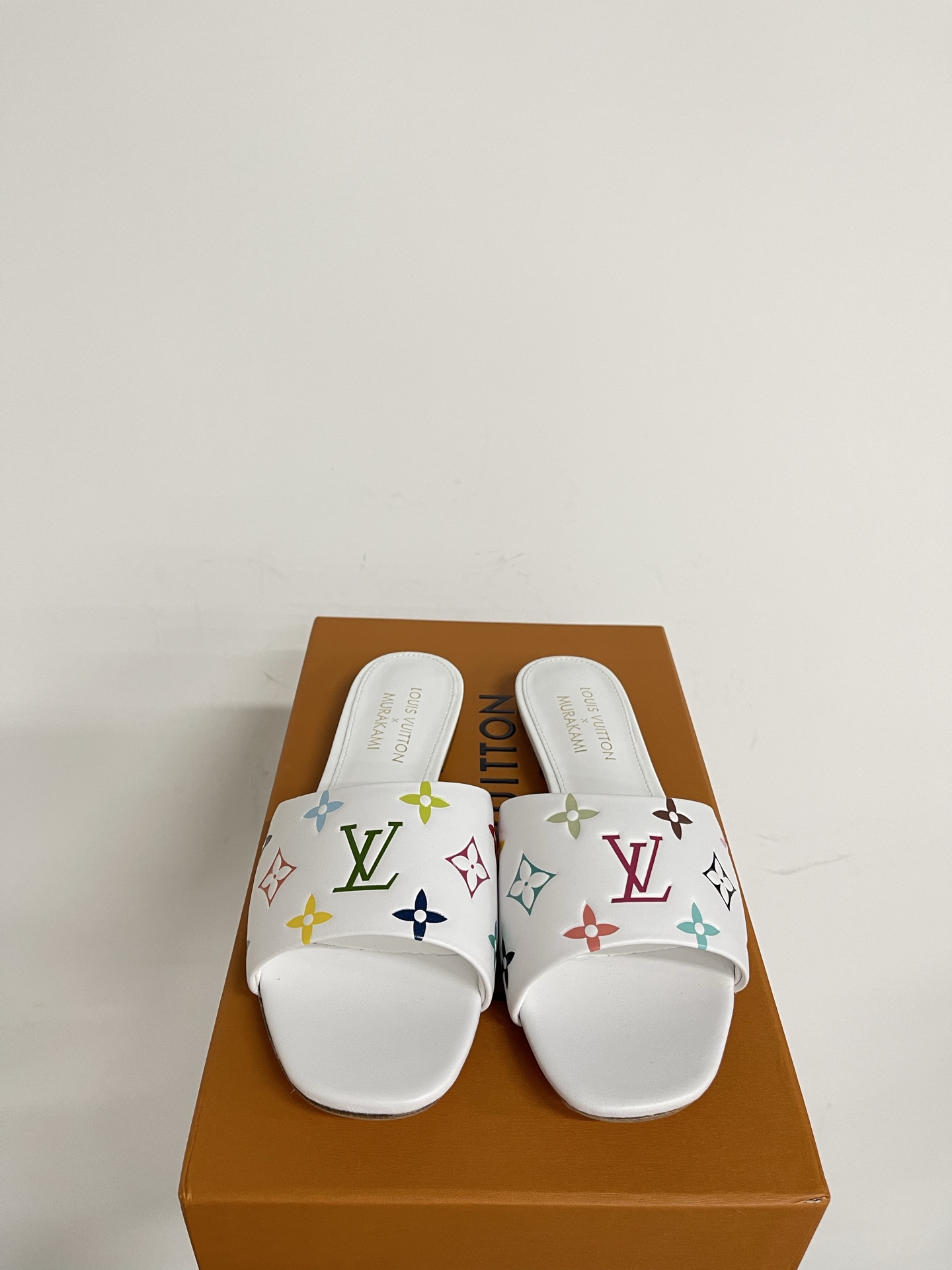 Louis Vuitton Denim Flat Sandals
