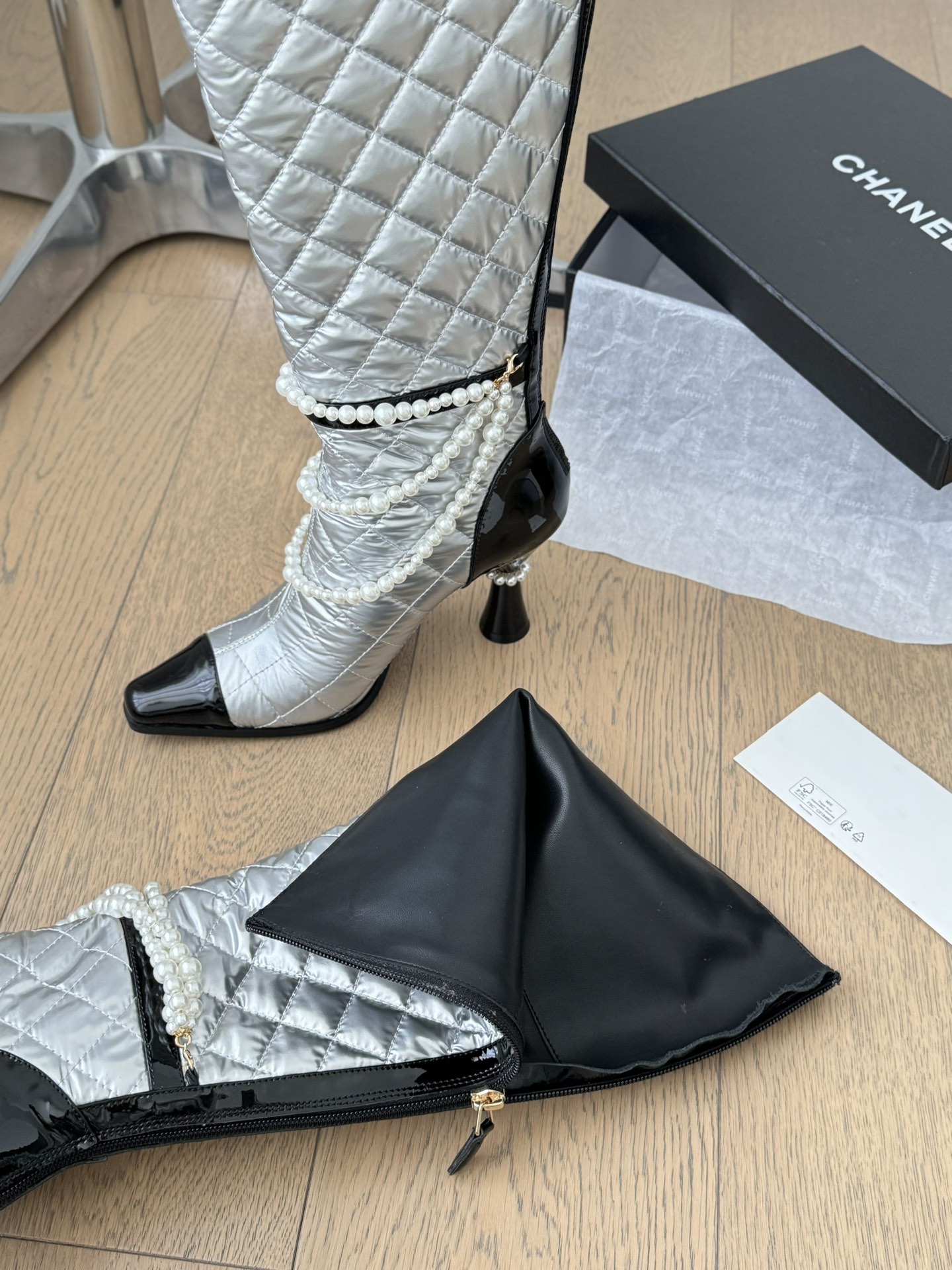 Chane* new autumn/winter boots-white