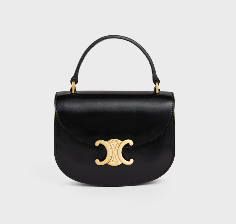 CELINE MINI BESACE CLEA IN SHINY CALFSKIN