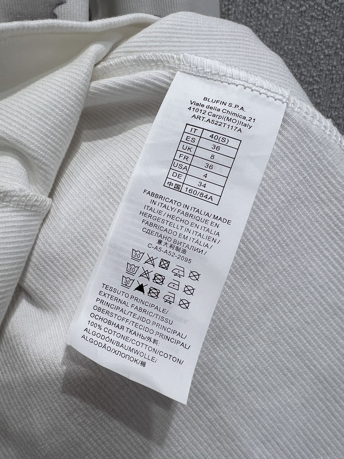 Blumarine JERSEY SWEATER WITH PRINT