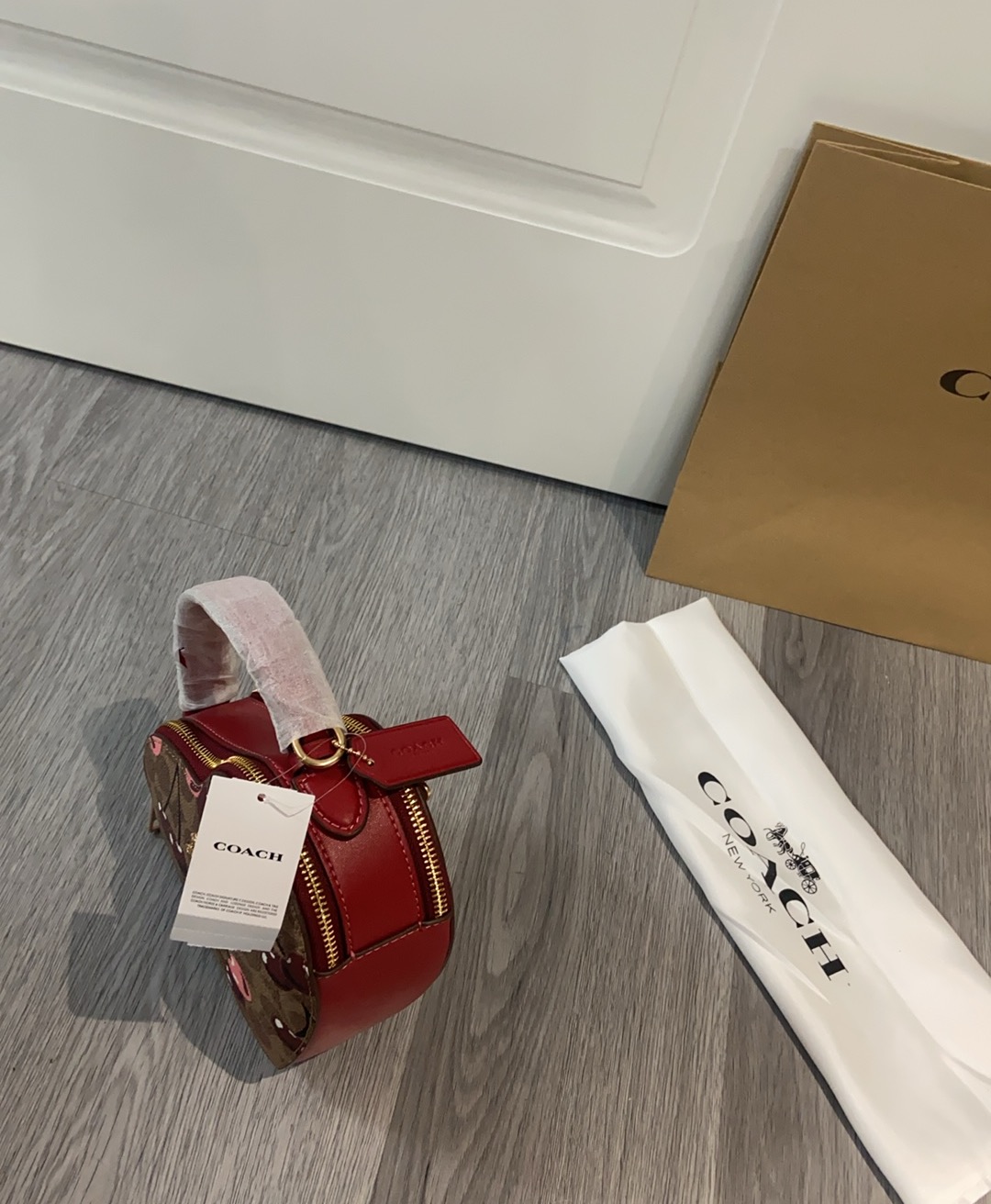 COACH-Teri cute cherry bag