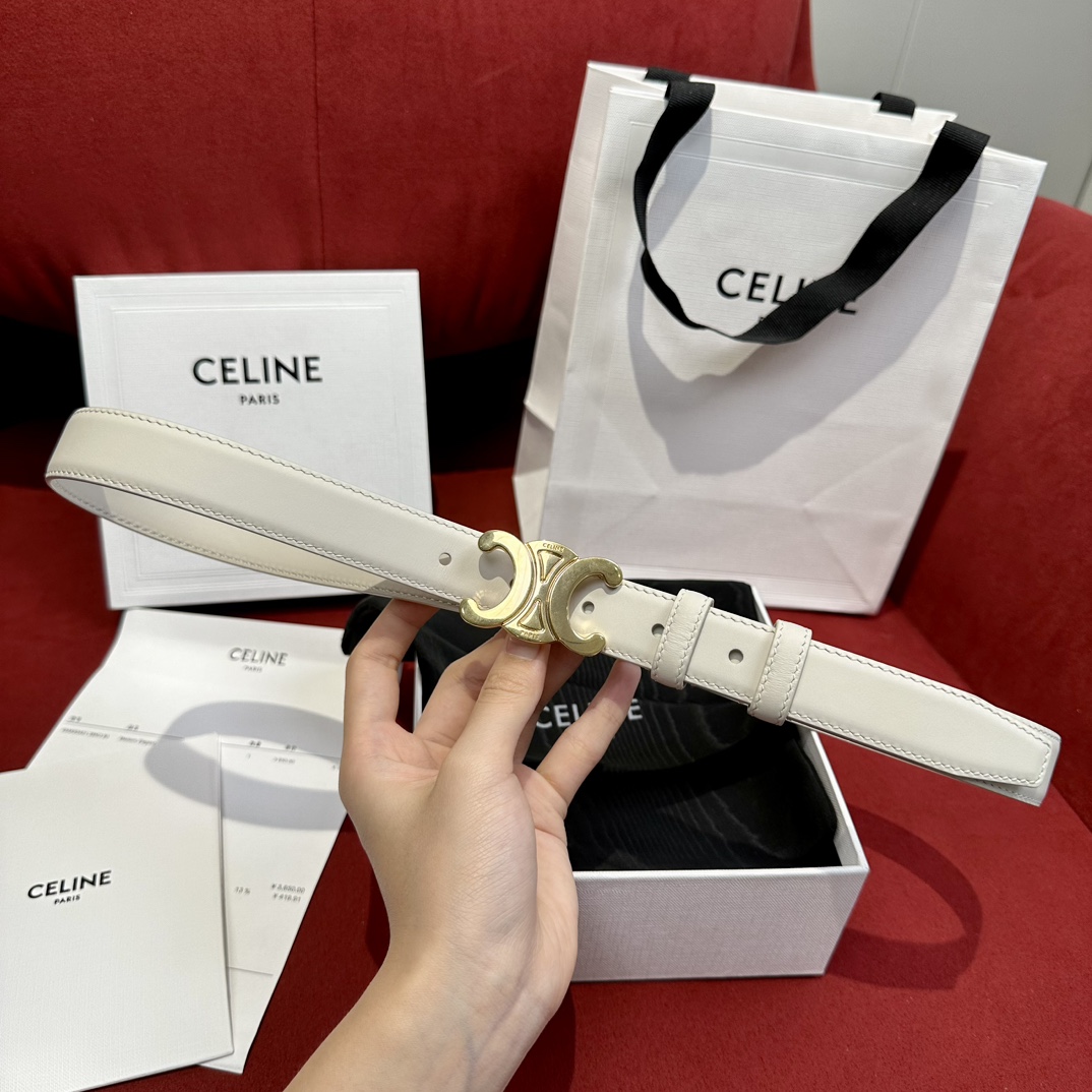CELINE TRIOMPHE BELT