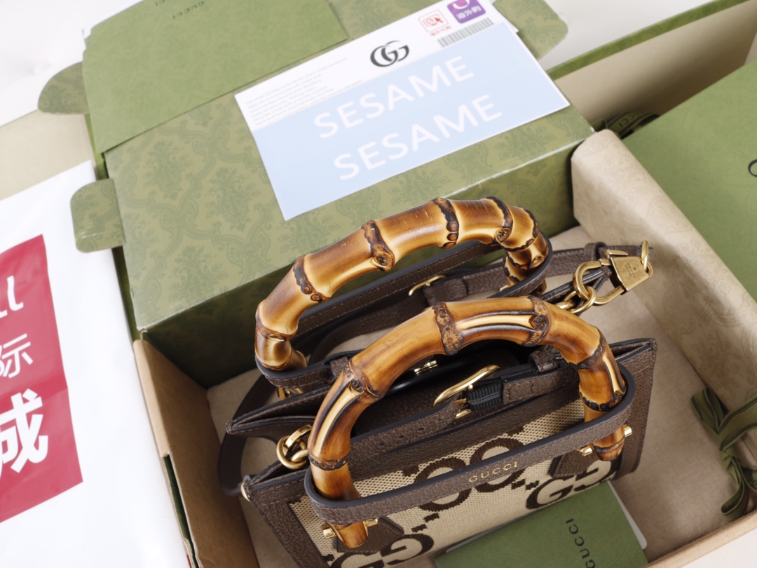 Gucci Bamboo Mini Tote