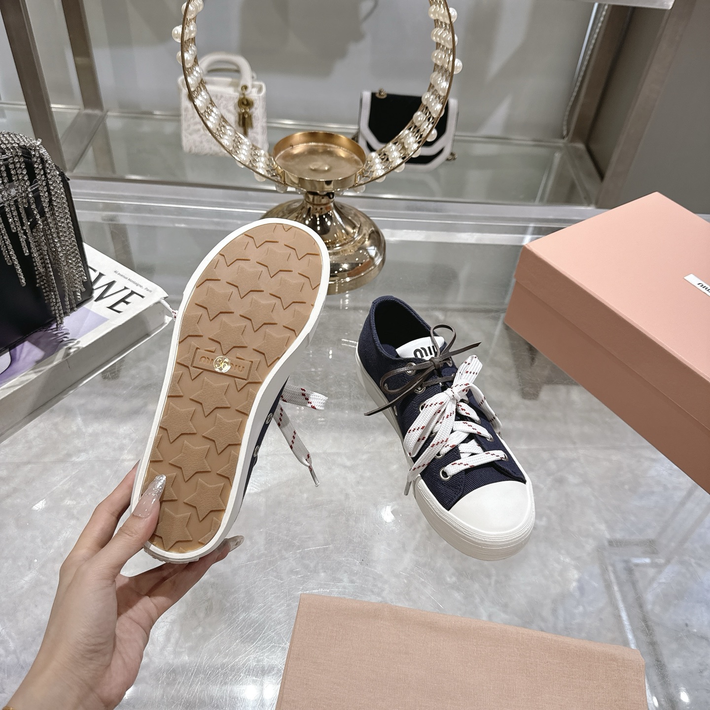 MIU MIU SS Retro Sneakers