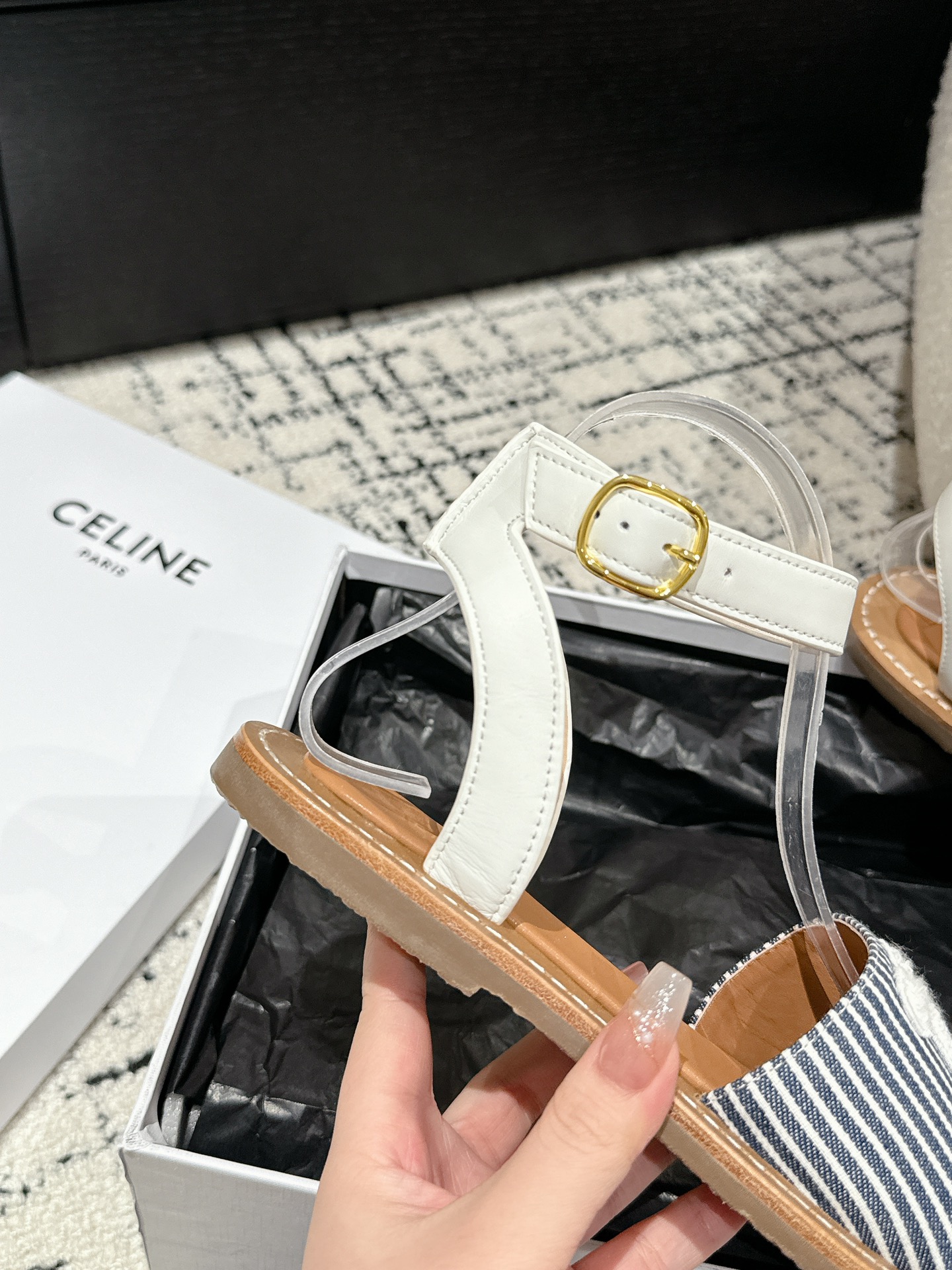 Celin Triomphe Sandals