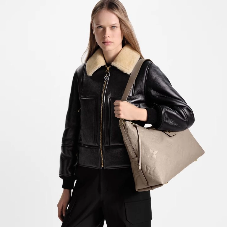 Louis Vuitton M46292 CarryAll MM Tourterelle Gray