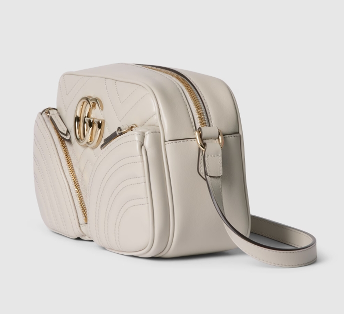 GG MARMONT SMALL SHOULDER BAG-White-798715