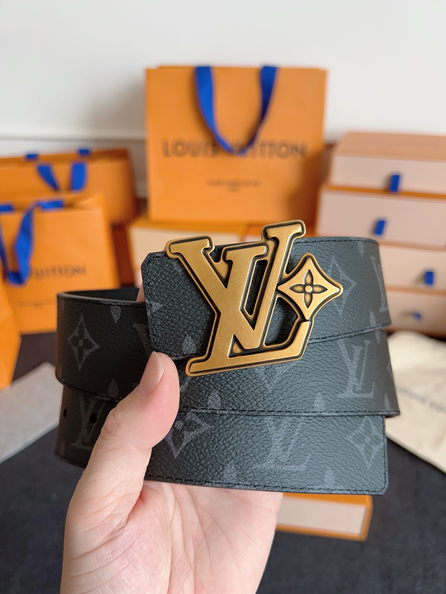 M4110T LV Flower 40mm Reversible Belt