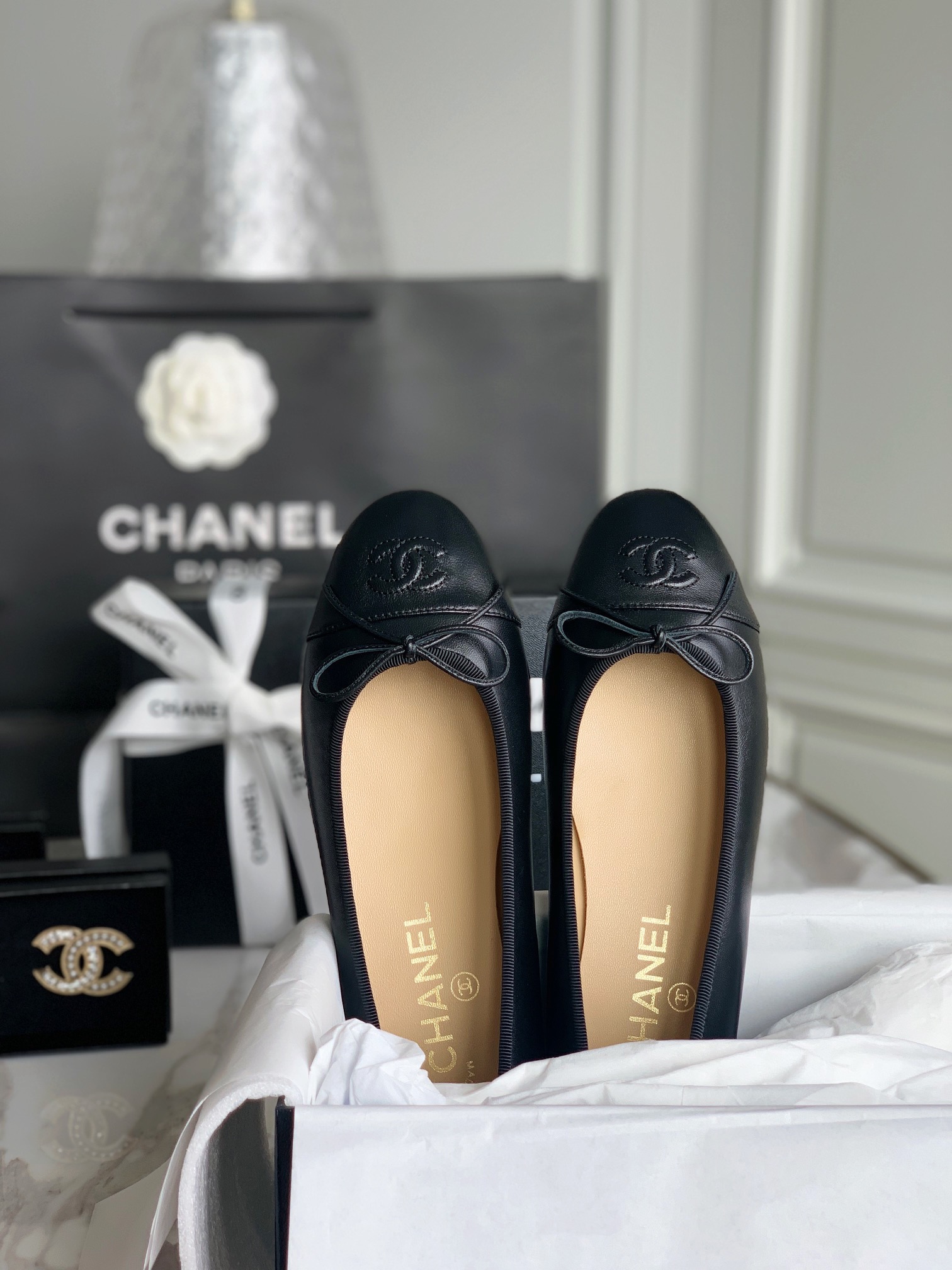 chanel flats-Classic-3 colors