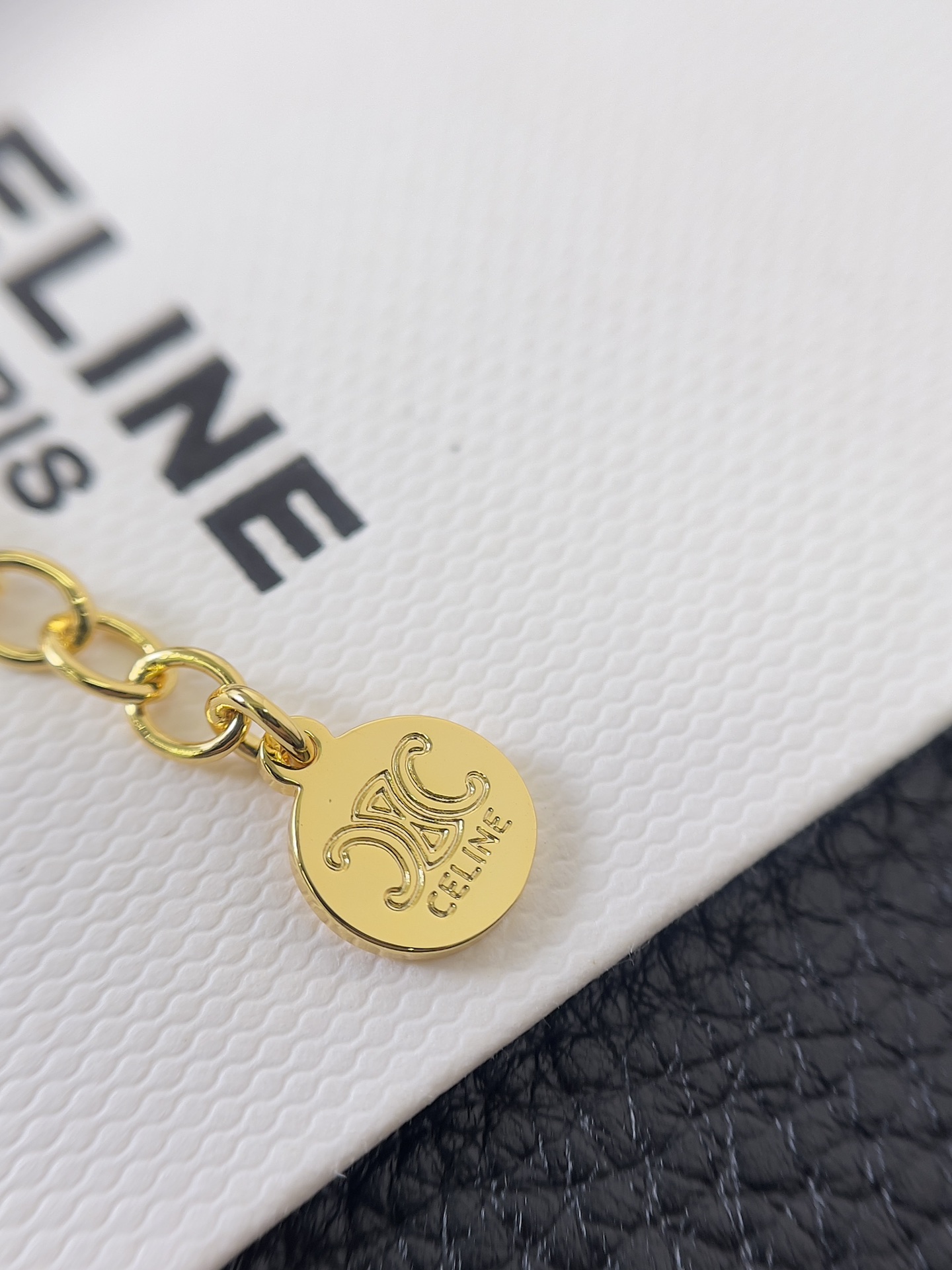 C*eline pearl bracelet