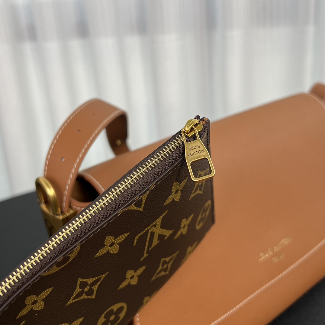 LV Low Key Envelope Bag