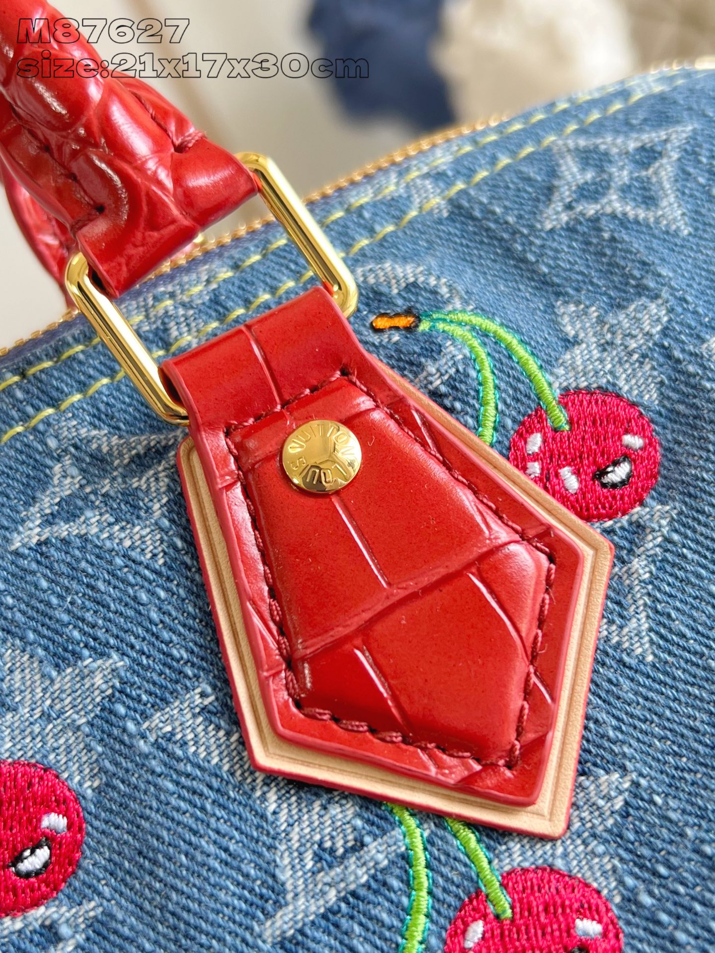 LV N87627 Lançamento LV x TM Bolsa Speedy Soft 30