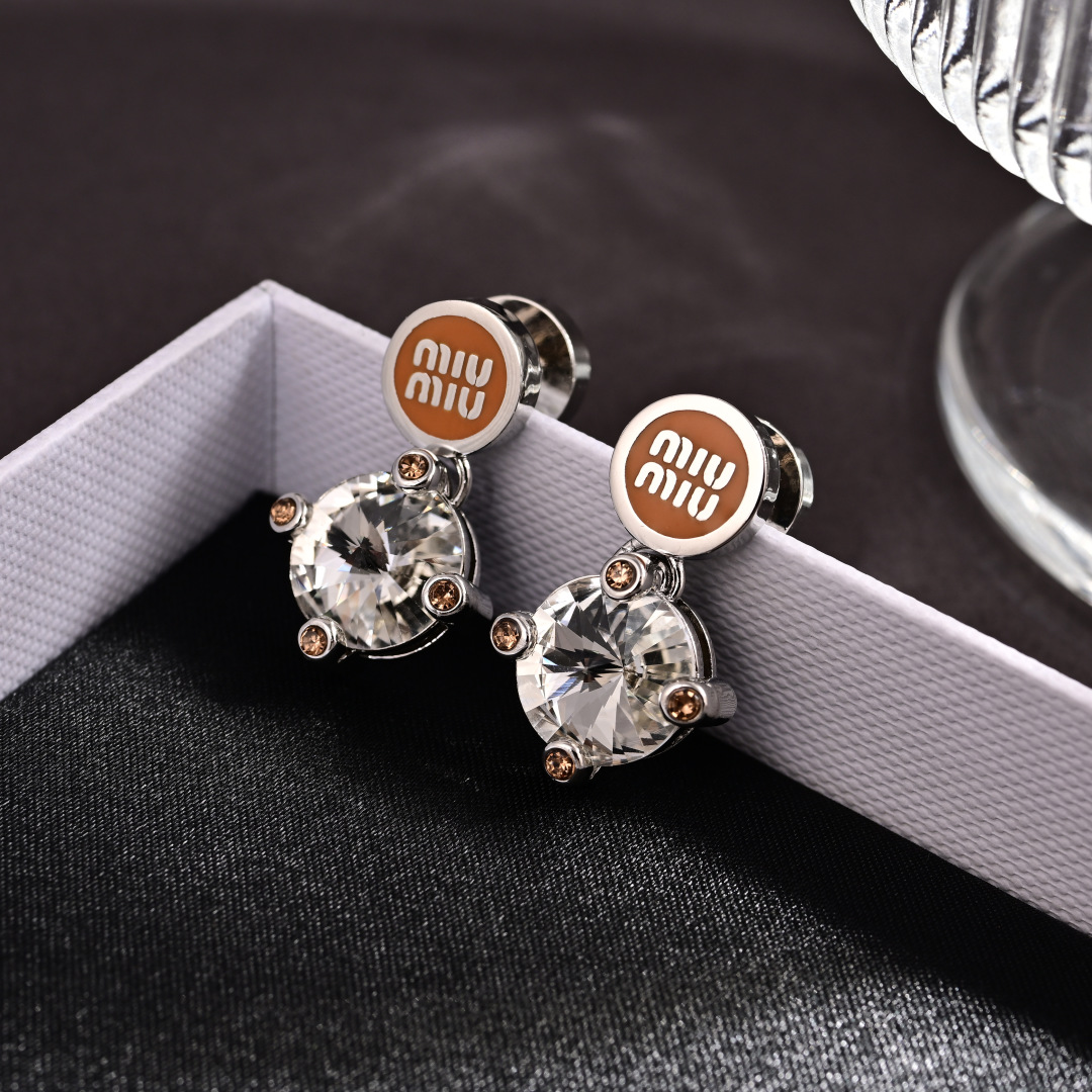 Miu Miu Pearl Stud Earrings
