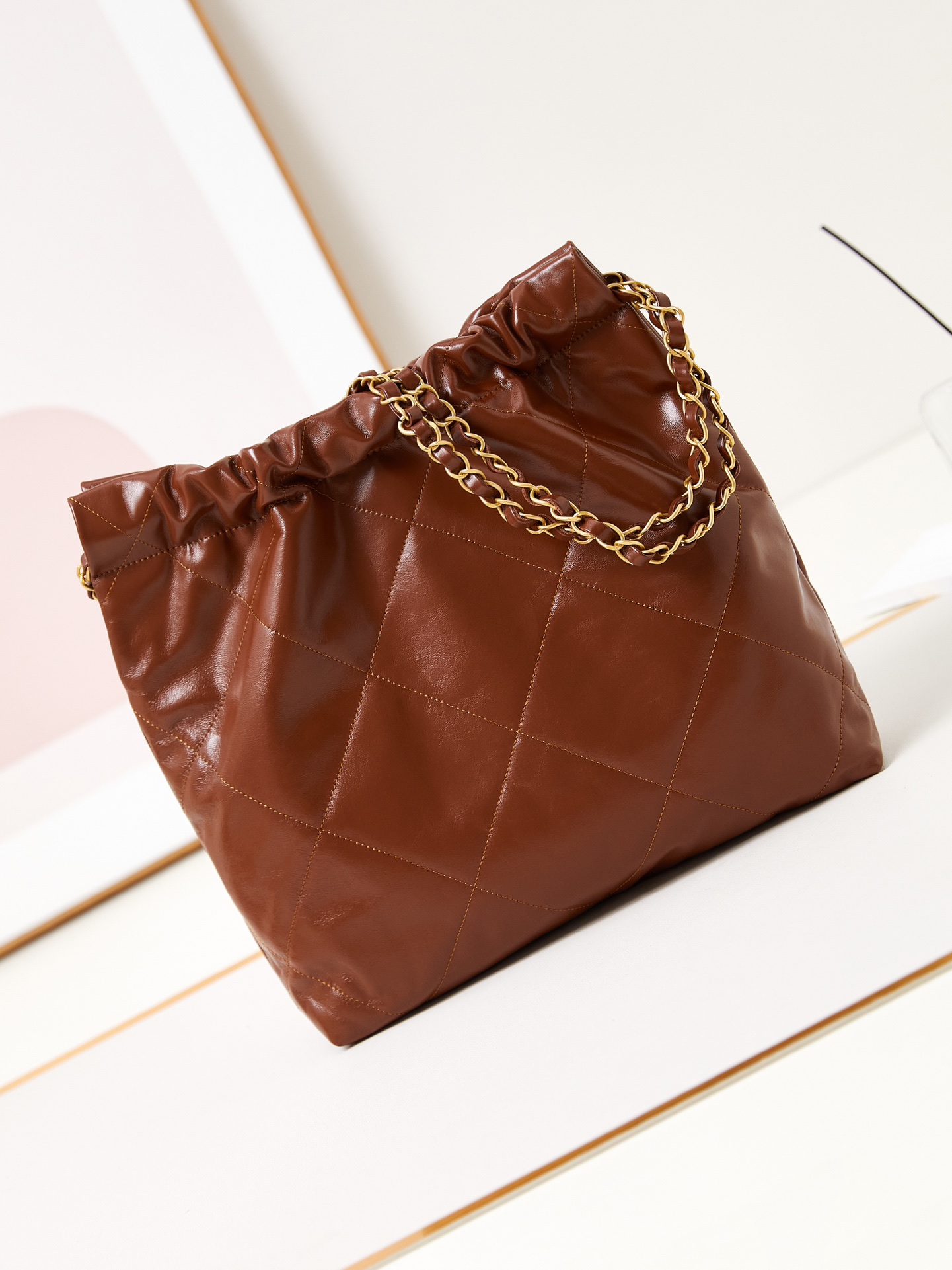 24A spring and summer hot 22 bag-Brown