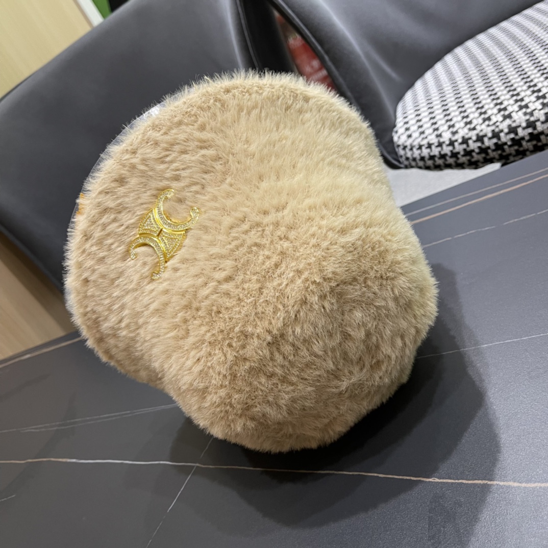 Celine 2024 new autumn and winter small fragrance style fisherman hat