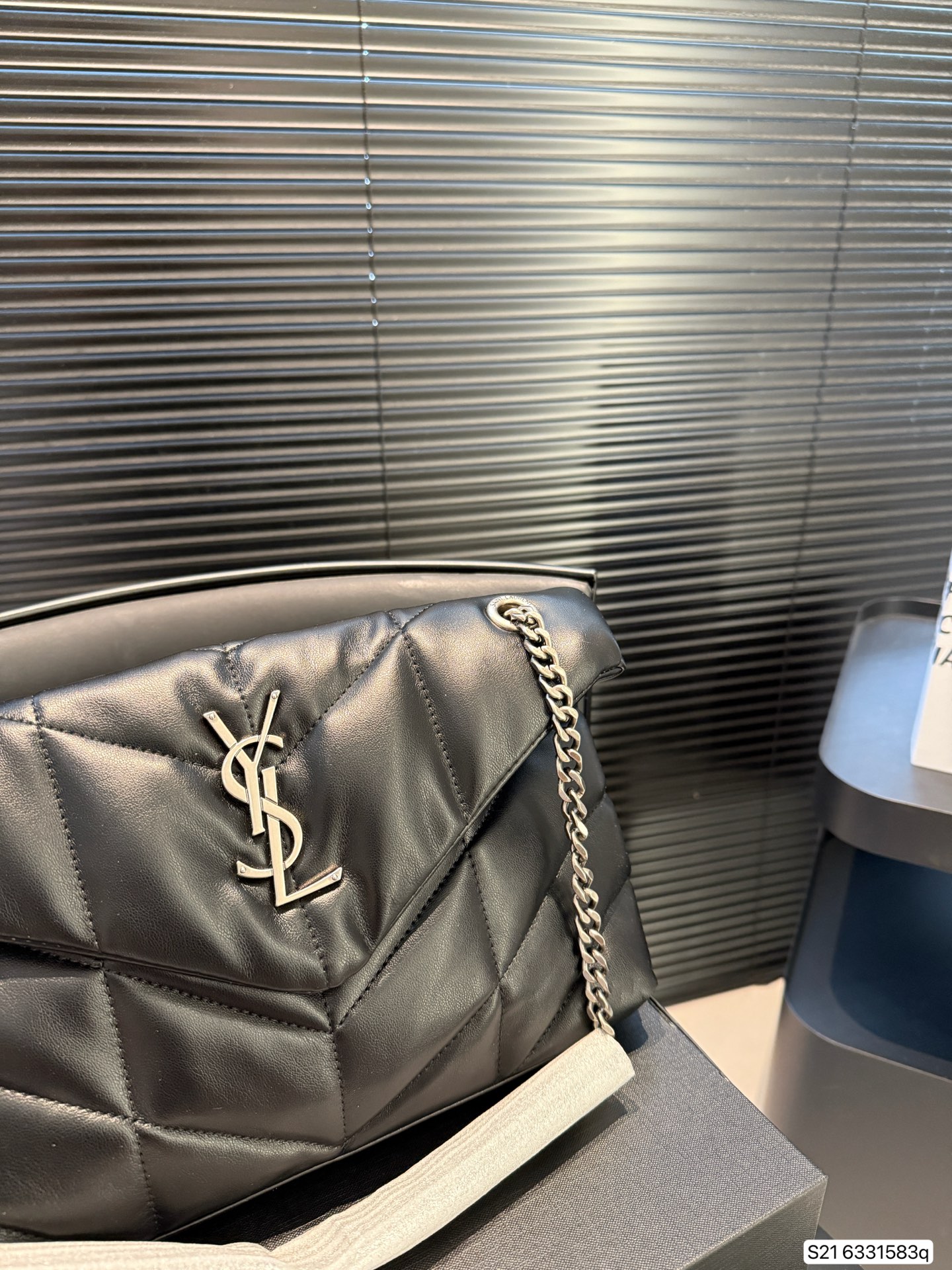 YSL Toy Puffer in lambskin