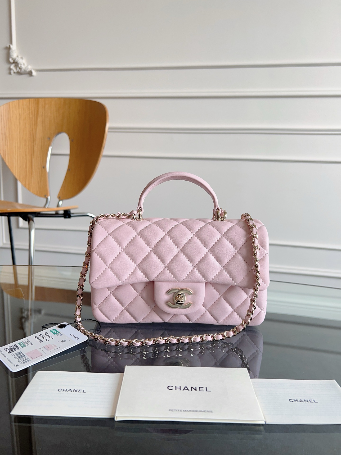 Chanel 21K Mini CF Handle Bag