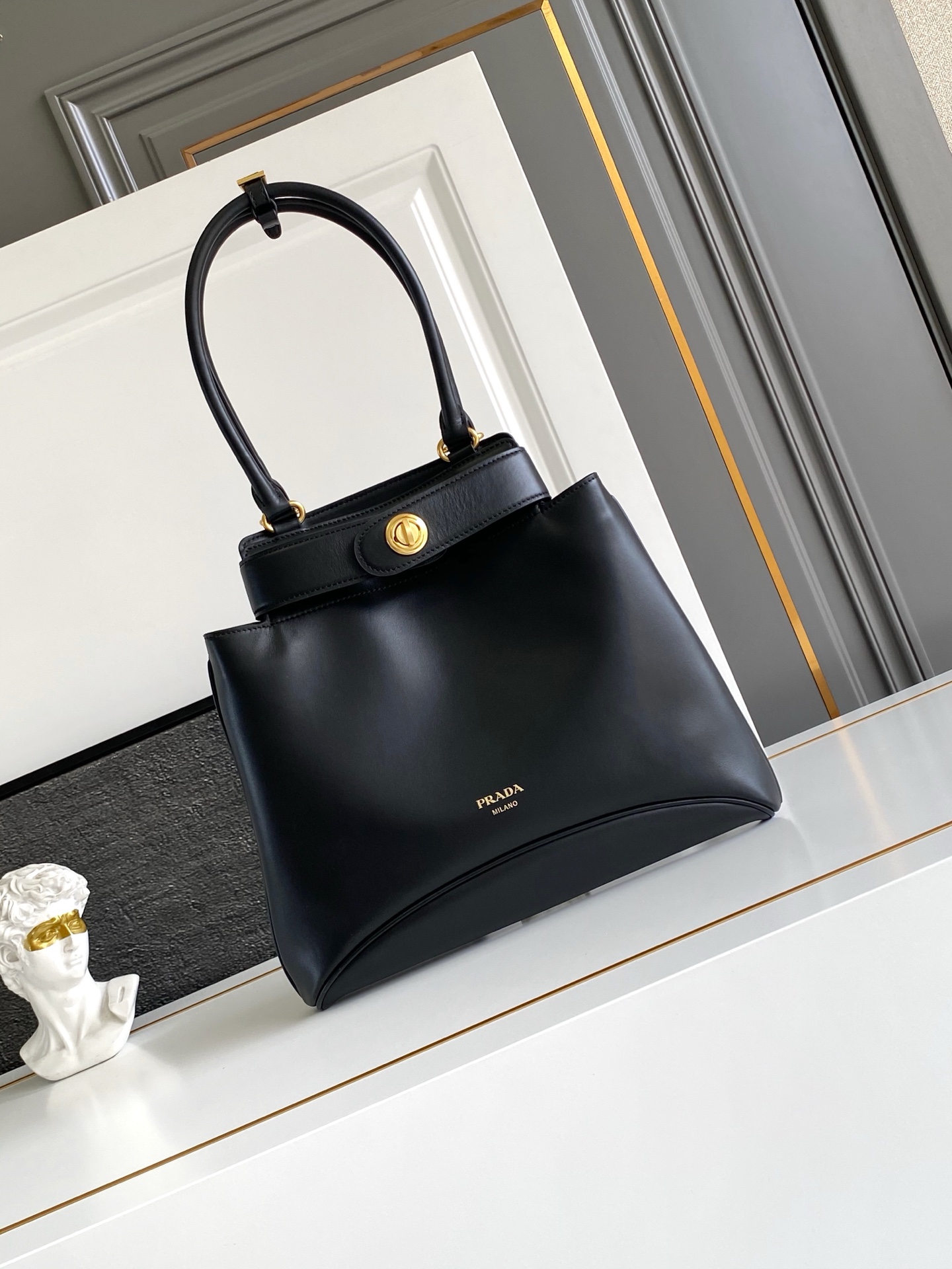 Prada Carey leather bag