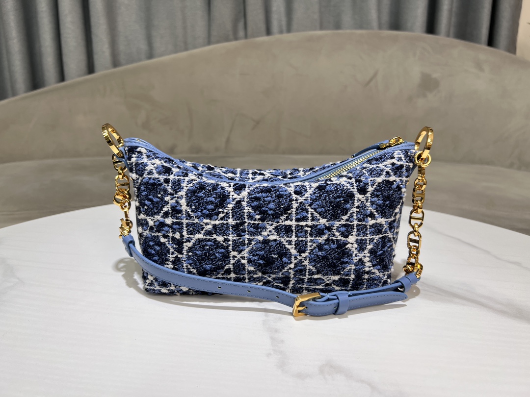 Dior Star Hobo Chain Cannage Tote