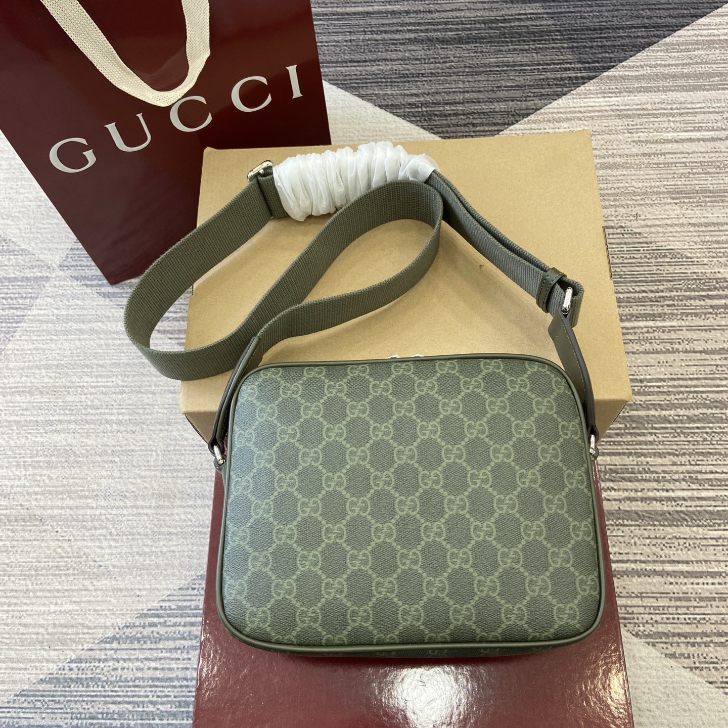 Gucci GG Monogram small crossbody bag