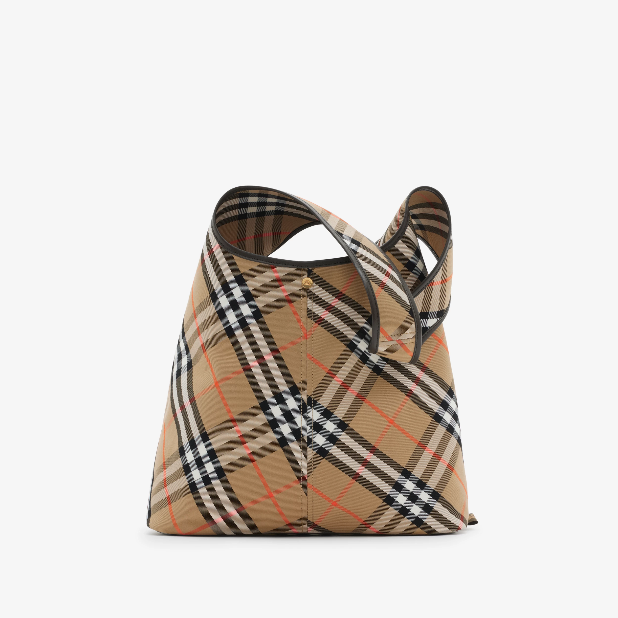 Plaid shoulder bag