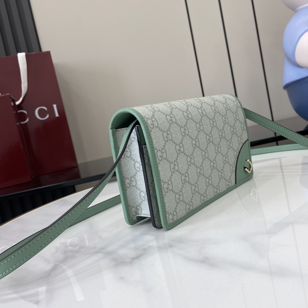 Gucci GG Emblem Shoulder Bag