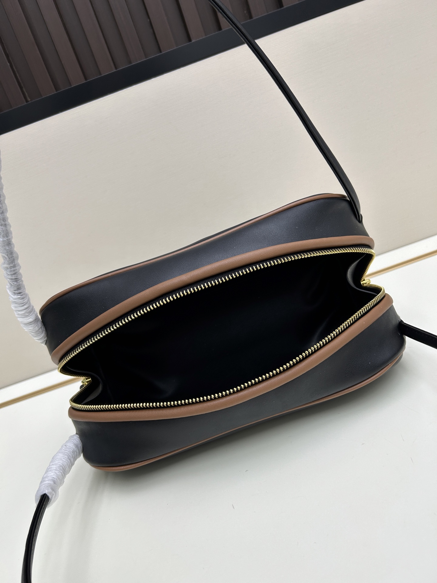 PRADA Swing Small Leather Shoulder Bag