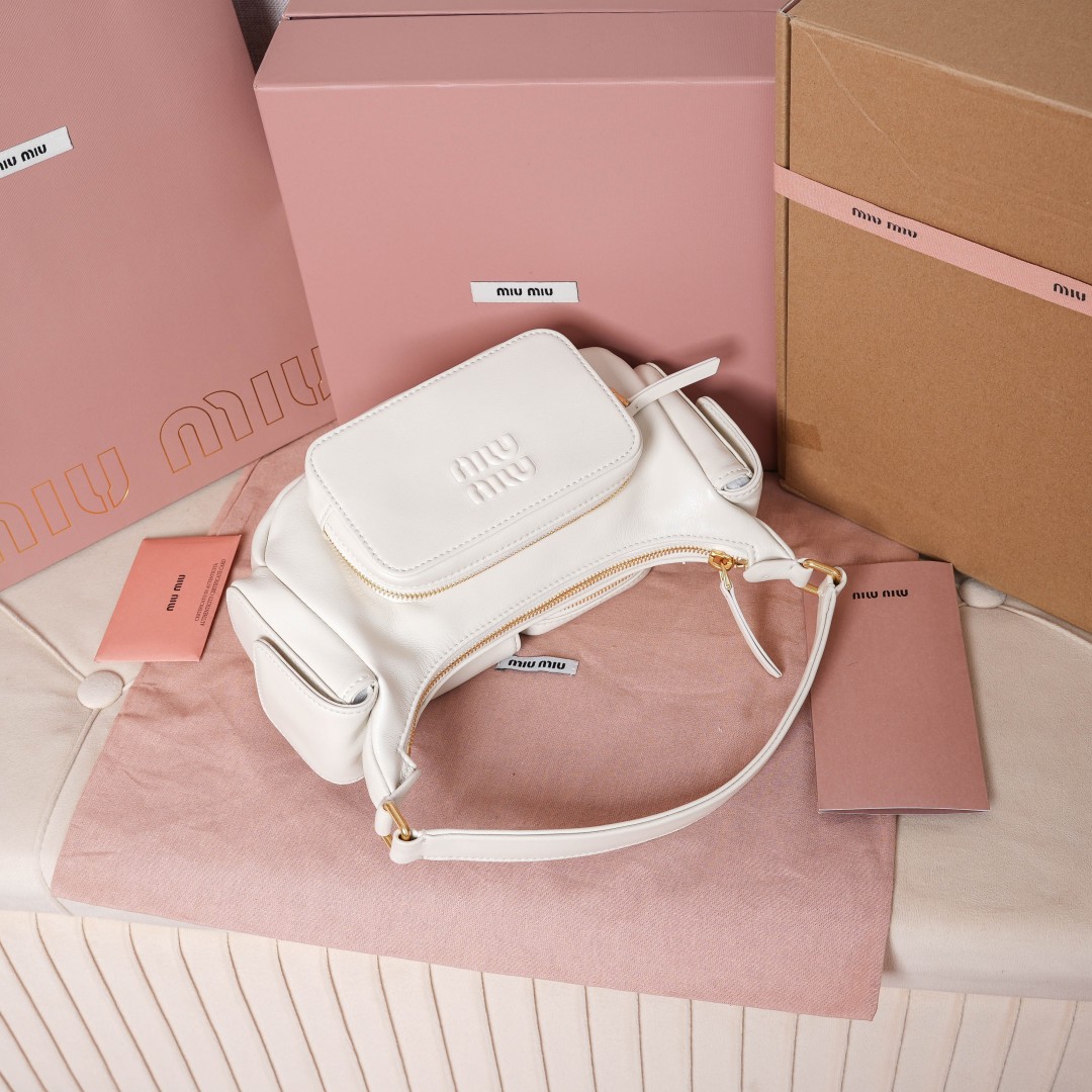 MiuMiu special style motorcycle bag