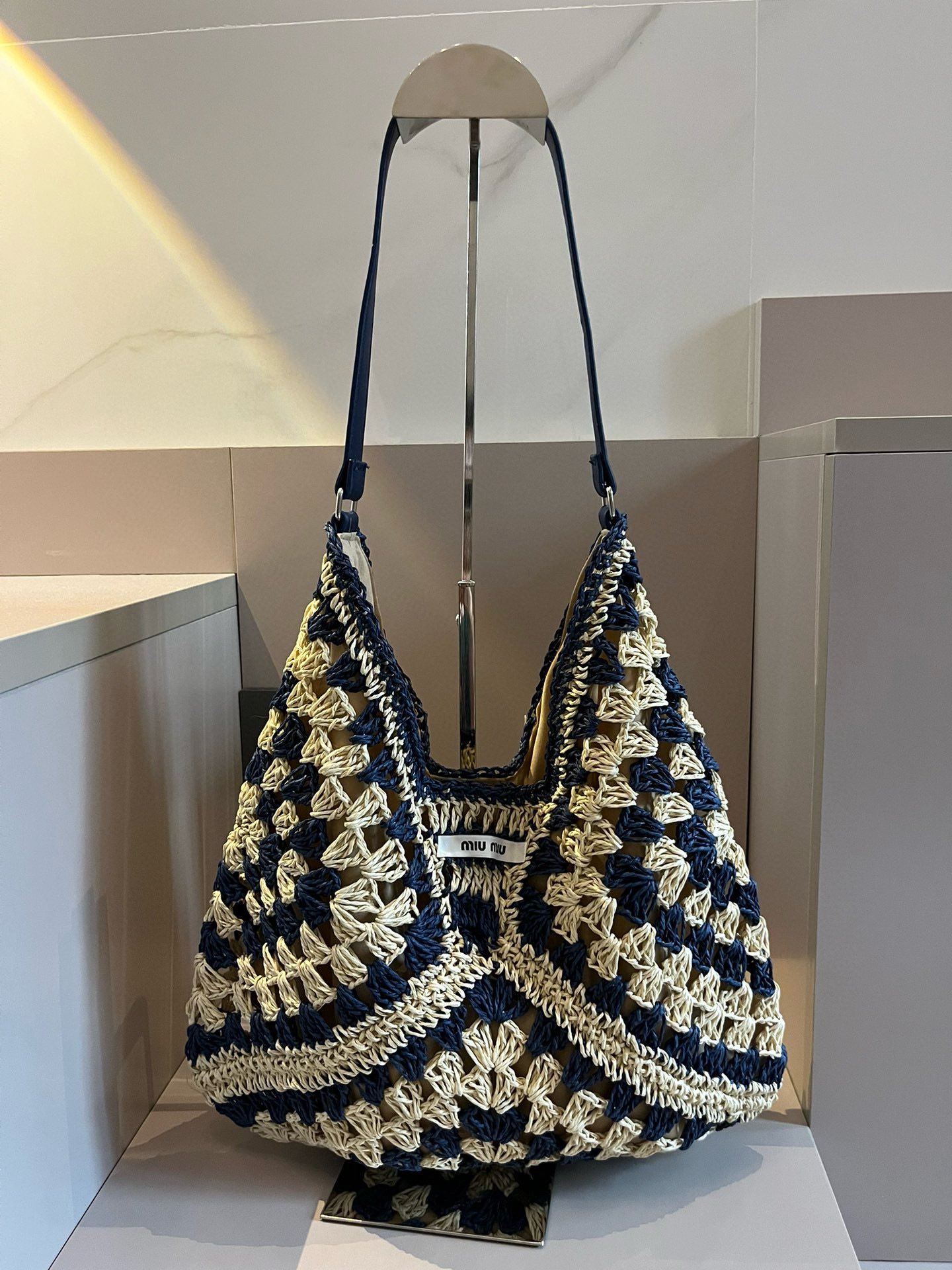 Miu Miu-straw bag